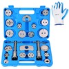 weyleity Universal Heavy-Duty Disc Brake Caliper Tool Kit | 24pcs