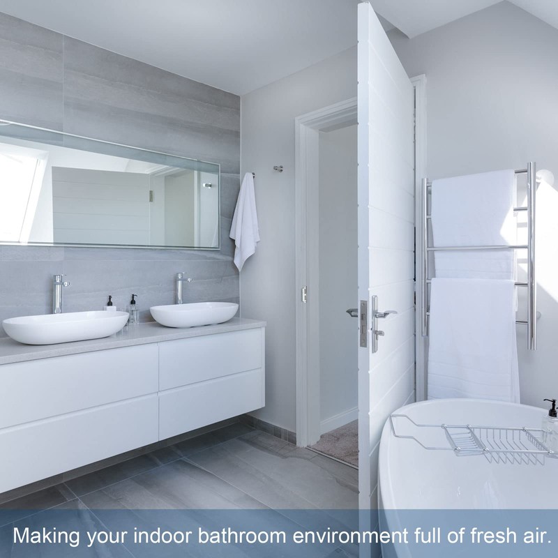 PATIKIL 7" to 6" Backdraft Damper with Ducting Hose Clamp,