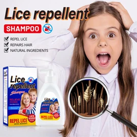 Head Lice Shampoo and Comb Kit, Lice Removal Shampoo, Lice shampoo for Kids Hair, Includes Lice Comb for Kids, Suitable for Adults and Children, 300ml