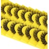 False Eyelashes Russian Strip Lashes D Curl Wispy Natural Look