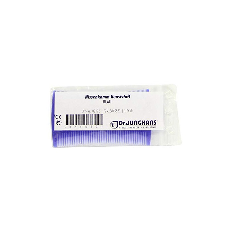 Dr. Junghans Medical Nissenkamm, Kunststoff, 1er Pack (1 x 10