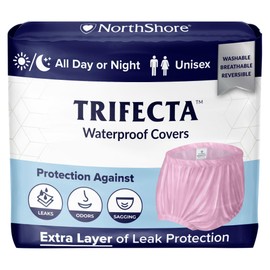 NorthShore Trifecta Waterproof Covers, Pink, X-Large, Each