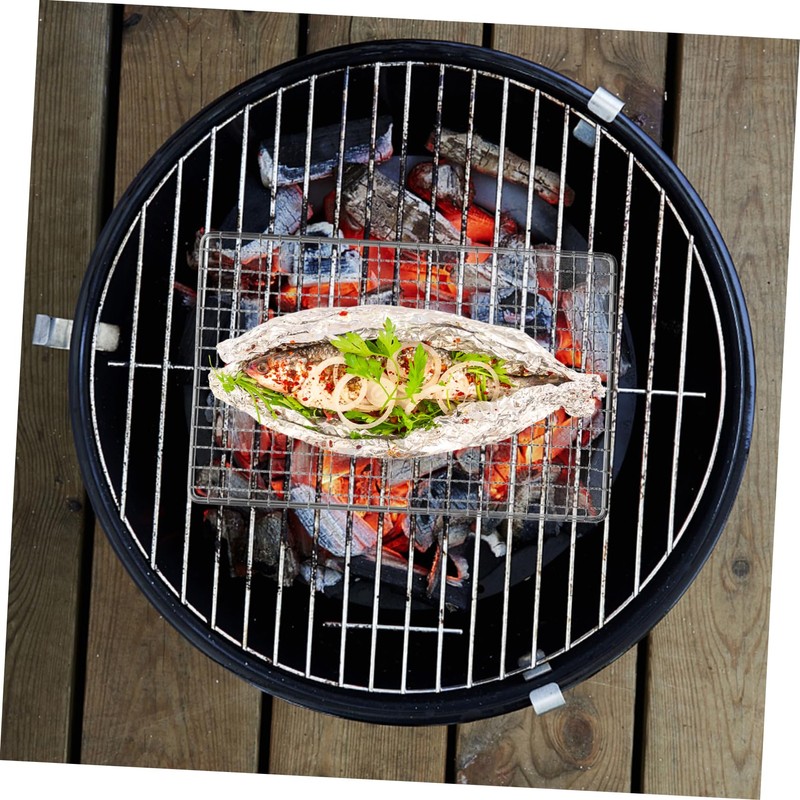 SUPVOX 1Pc Multi Function Barbecue Net for Camping and Outdoor