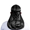 4PCS Silky Durags for Men Women 360 Waves with 1