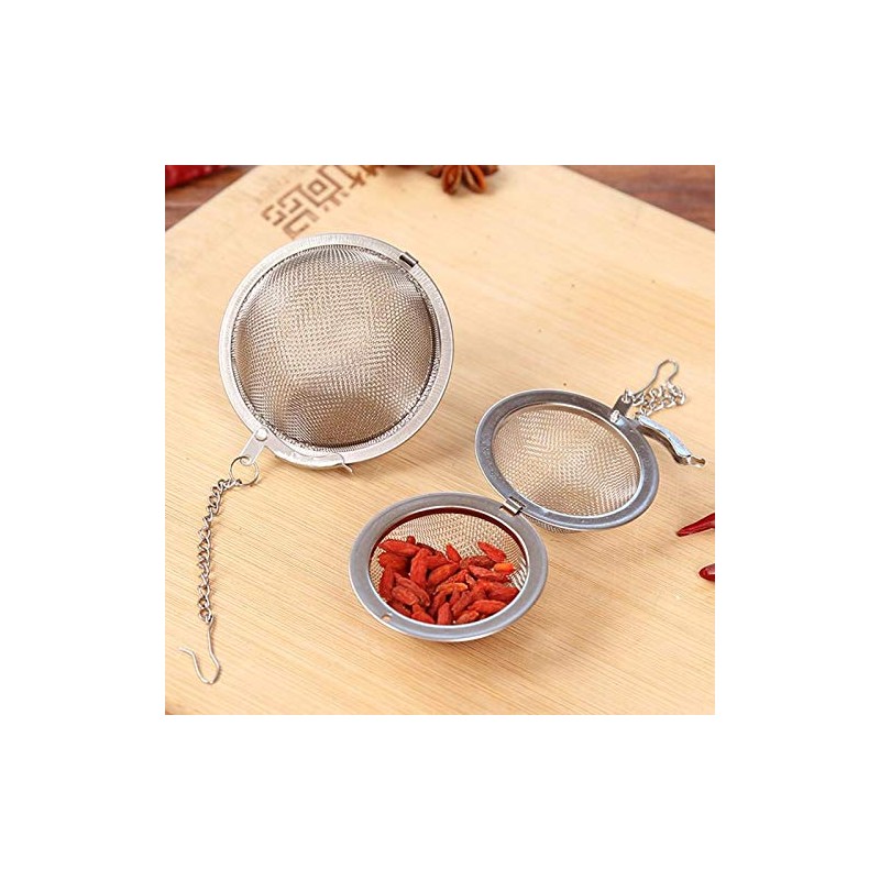 Tea Infuser, 304 Stainless Steel Mesh Tea Infuser Filter Tea