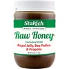 Stakich Royal Jelly, Bee Pollen, Propolis Raw Honey - Pure,