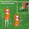 Finger Ten 2 Pack Golf Divot Repair Fixer Tools, Foldable
