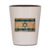 CafePress Israel Flag Unique and Funny Shot Glass