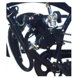 Runfast MONSTER PERFORMANCE pipe exhaust for 49cc 80cc motorized bike 2-stroke Power