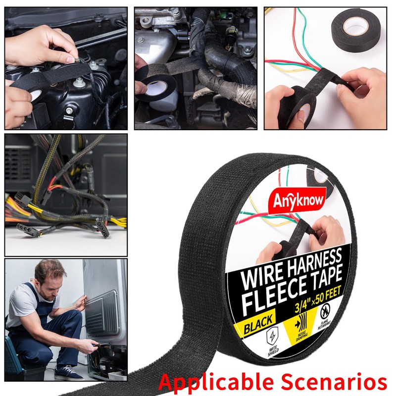 Self-Fusing Wire Harness Tape and Harness Wrap - Fabric Tape,