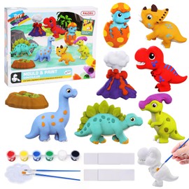 Ballery Dinosaur Painting Set, Craft Set Children from 6-12 Years, Painting Children's Set, DIY Creative Craft Toy Craft Set Gift Girls 5 6 7 8 10 Years