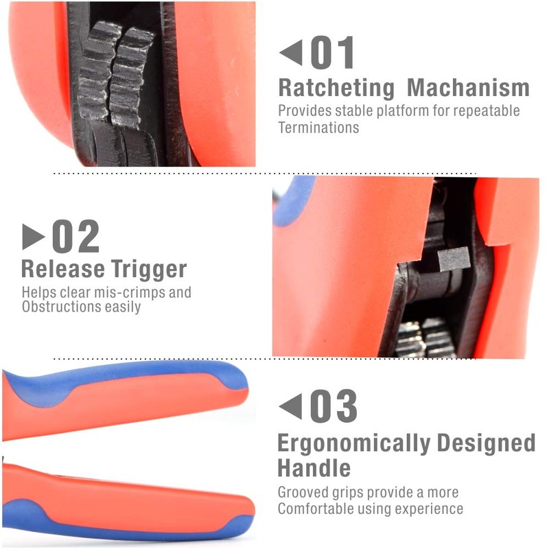 iCrimp Solar PV Panel Crimping Tool Kit, c/w Solar Connector