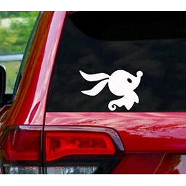 Baby Zero Nightmare Before Christmas White Decal Vinyl Sticker|Cars Trucks Vans Walls Laptop| White |5.5 inch