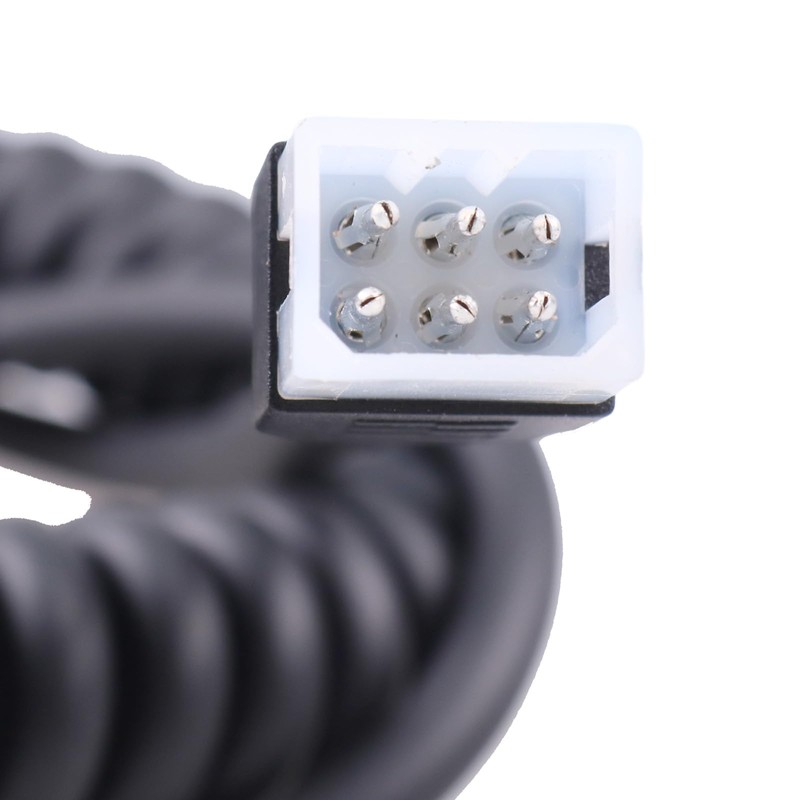 HOLDWELL 6 Pin Straight Blade Handheld Controller Cord 96437 56435