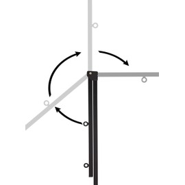 SHELANDY Pet Grooming arm with clamp for Large and Small Dogs - 35 inch Height Adjustable and Free Two No Sit Haunch Holder,Black