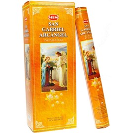 HEM San Gabriel Arcangel Hexa Incense Stick, 6packs X 20 Sticks= 120 Sticks