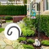 Surprizo Shepherd Hook for Outdoor, Heavy Duty Bird Feeder Pole