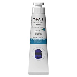 Tri-Art High Viscosity Artist Acrylic - Ultramarine Blue Modern, 60 ml tube