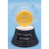 Real Glass Snow Globe - Almost Like Real Snow -
