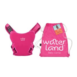 WaterLand Baby Carrier Innovative Carrier Seat for Water and Land - Waterproof Chest Strap for Toddlers with Adjustable Straps, Lightweight Carry Seat for Pool and Beach