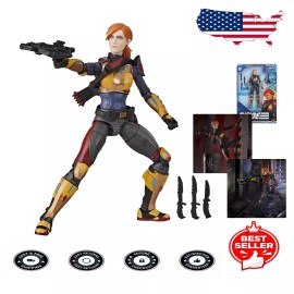 Scarlett Classified Action Figure 6-Inch Premium Toy with Accessories & Art Deco