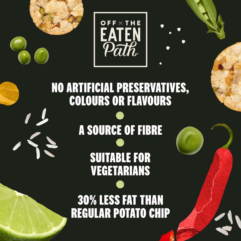 Off the Eaten Path Sea Salt Bean Sticks 100g