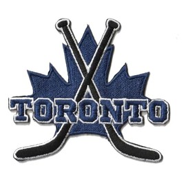 Smc Store Toronto City Logo Patch Embroidery Hockey Fan Favorite Team Iron On Sew On Embroidered Patch
