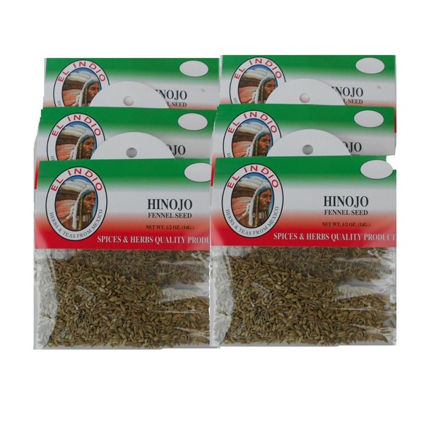Hinojo (Fennel Seeds) Herbal tea (6-Pack)14gr ea