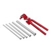 Tofficu Handheld Tube Bender Set Slot Manual Pipes Bending Tools