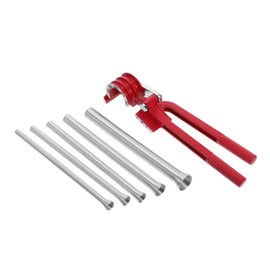 Tofficu Handheld Tube Bender Set Slot Manual Pipes Bending Tools for Copper Aluminum Easy Bending for Hvac Air Conditioning Durable Design for Professional Installations