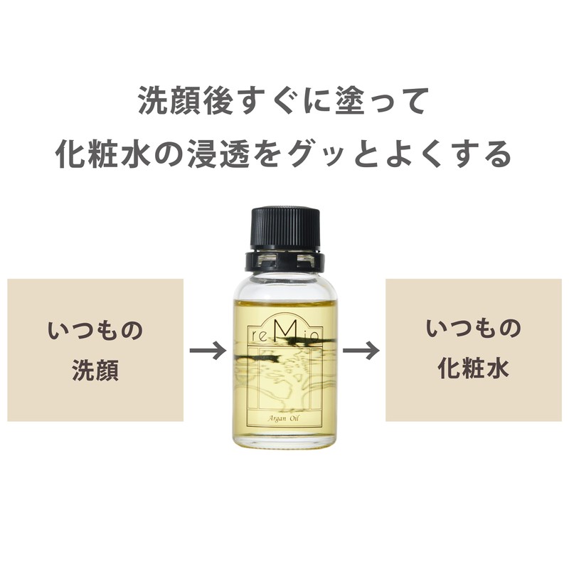 reMio Organic Argan Oil (30ml)