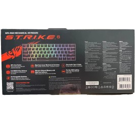 Mad Catz 60% RGB Mechanical Keyboard S.T.R.I.K.E. 6 Black