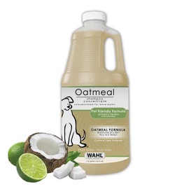 WAHL Dry Skin & Itch Relief Pet Shampoo for Dogs – Oatmeal Formula with Coconut Lime Verbena - Model 821004-050