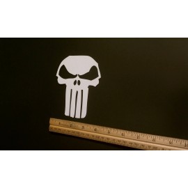 Oracal, Arlon,ShineRite,GerberQuantum THE PUNISHER 2,  VINYL DECAL, STICKERS 1.5" INCHES ~ 5 stickers x 4.00