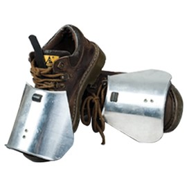 Attisstore Protectores de metatarsano, protector de pies, unisex, de aluminio, protector de dedos de los pies, tamaño universal, 1 par