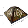 Capulina Tiffany Lamp Shade 12 Inches Wide Accessories Replacement Amber