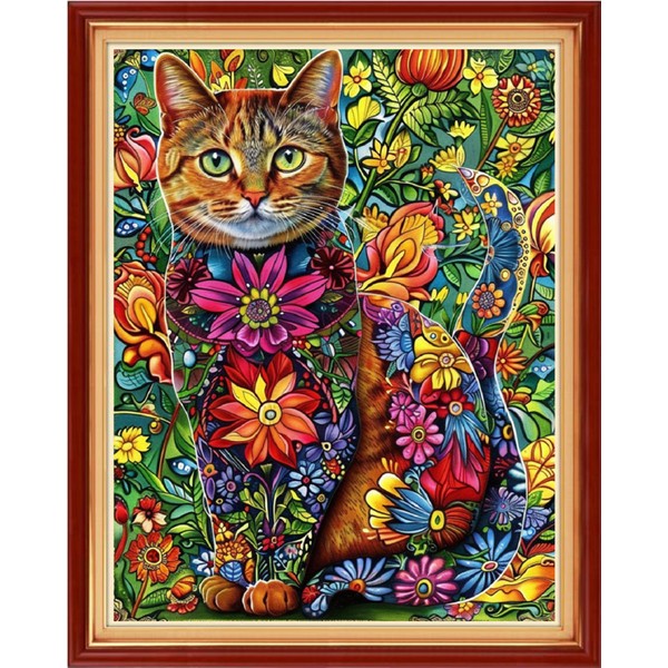 Stamped Cross Stitch Kits - Beach Night Landscape Counted Cross