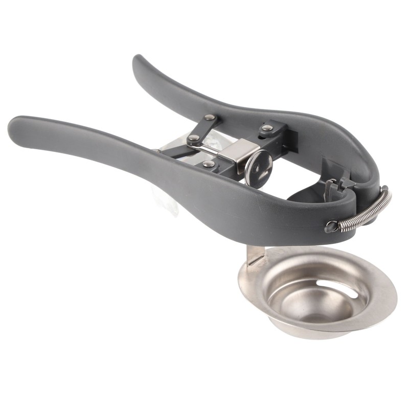 Egg Cracker Professional Handheld Automatic Quick Open Stainless Steel Egg