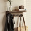 XAOMLP Entrance Coat Rack ，Coat Hooks, Wall-Mounted Wooden Hook Rack,