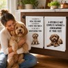YANFALE Cockapoo Gifts Kitchen Towel 2 Pack Funny Dog Gifts