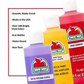 Apple Barrel Plaid - Pintura acrílica J20401 de 8 onzas