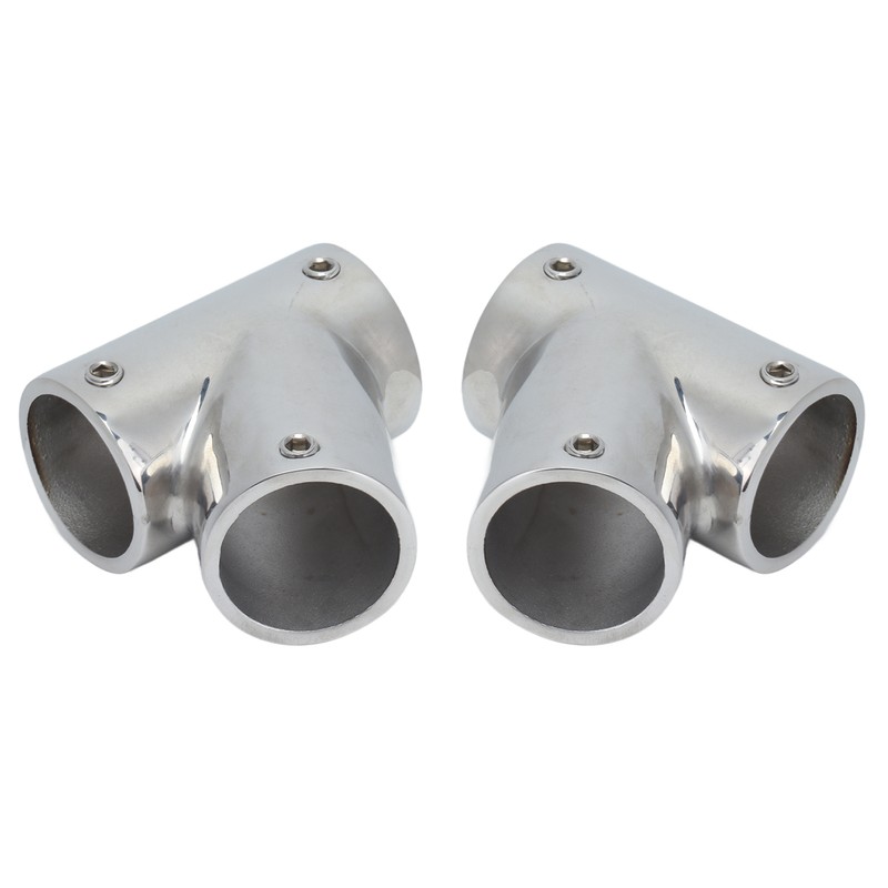 1 Pair of Boat Handrail Fittings Parts 60 Degree 316