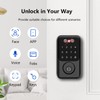 Jacchozhi 3D Face Recognition Door Lock,Keyless Entry Smart Deadbolt for