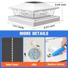 VOLISUN Solar Post Cap Light 4Pack White: RGB Color Changing