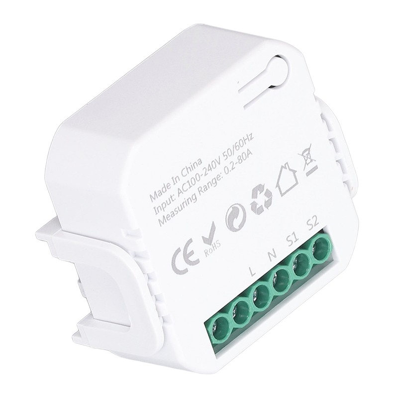 Smart Energy Meter WIFI Power Consumption Monitor Single Phase 100‑240V