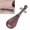 Incense Burner Holder Unique Chinese Lute Design Premium Copper Sturdy