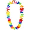 Beistle Silk 'N Petals Rainbow Floral Lei