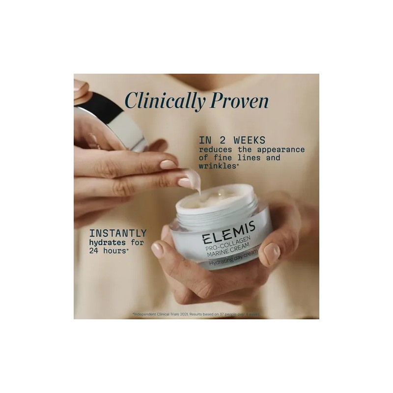 Crema Facial Ligera Antiarrugas Pro Collagen Marine Elemi
