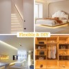 FUPT LED Strip 5 m USB, Warm White to Cool