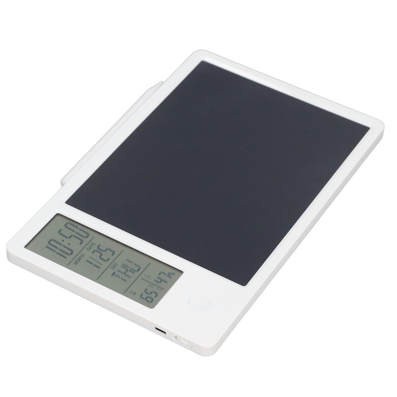 Multi Functional Electronic Writing Board with Calendar and Notepad, Lightweight